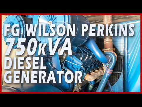 FG Wilson Perkins Diesel Generator 750kVA – XP70012 Test #perkins | #fgwilson Authorised Dealer