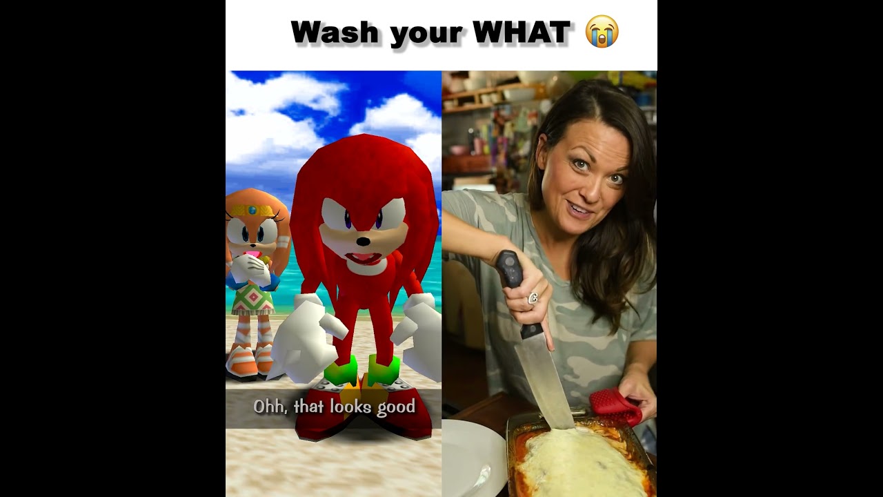 Wash your WHAT?? #sonic #memes