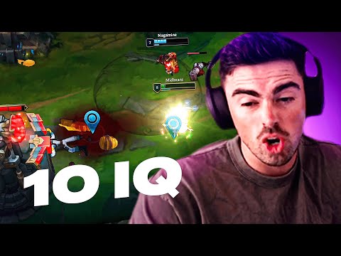 BEST Solo Queue Player?! 10 IQ PLAYS!! | Midbeast