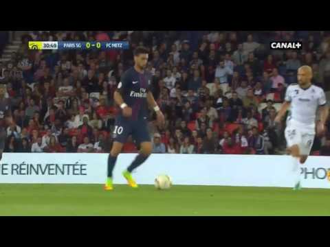 Cavani's terrible performance vs Metz 130 soccer