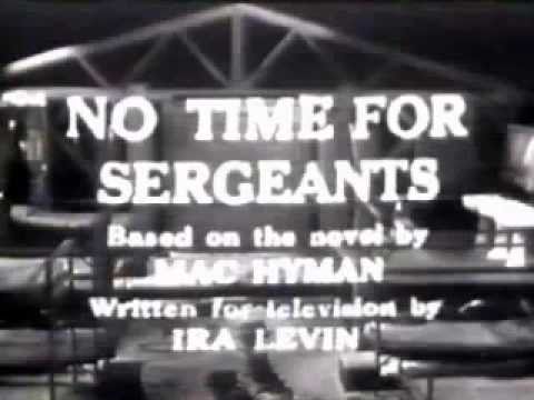 No Time For Sergeants--teleplay (excerpt)