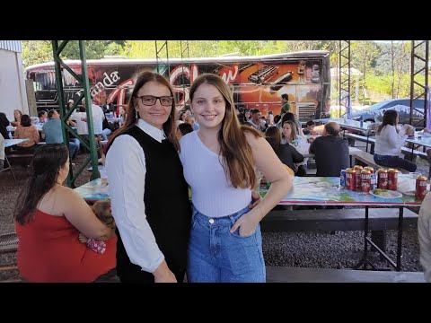 Parte  (1) da festa da linha  Fátima  Taquaruçu do Sul  RS