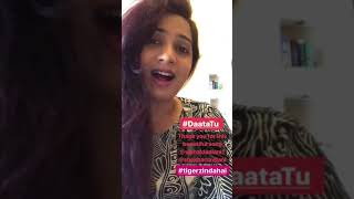Shreya Ghoshal gifted her new song to music lovers || Daata Tu || Tiger Zinda Hai | Salman Khan