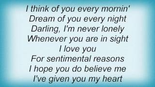 B.B. King - (I Love You) For Sentimental Reasons Lyrics