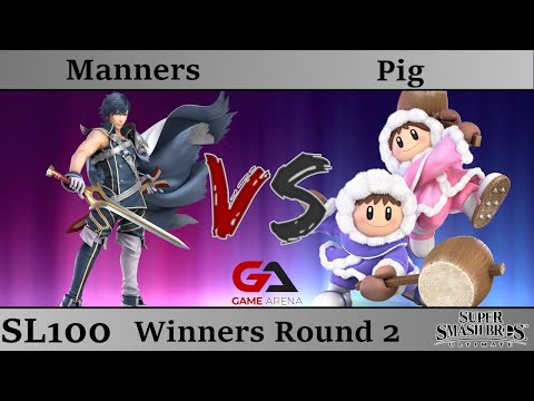 SMASHLAN'D 100 - Winners Round 2: Manners (Chrom) vs Pig (ICs)