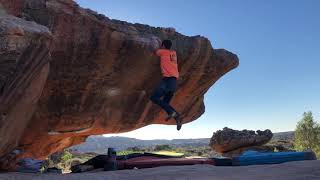 Video thumbnail de Black Velvet, 8a. Rocklands