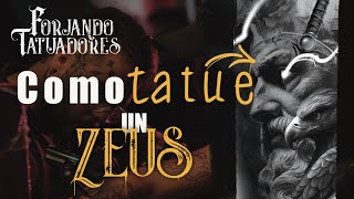 HOW TO TATTOO A ZEUS IN SHADOW - ORIGINAL ZEUS DESIGN