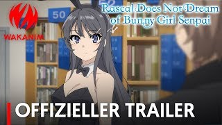 Rascal Does Not Dream of Bunny Girl Senpai  Offizi