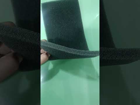 Poly urathene black reticulated foam air filter