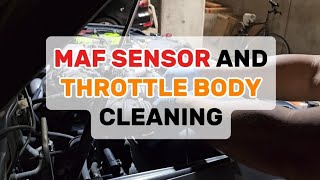 Download lagu MAF SENSOR | THROTTLE BODY CLEANING | MITSUBISHI PAJERO mp3