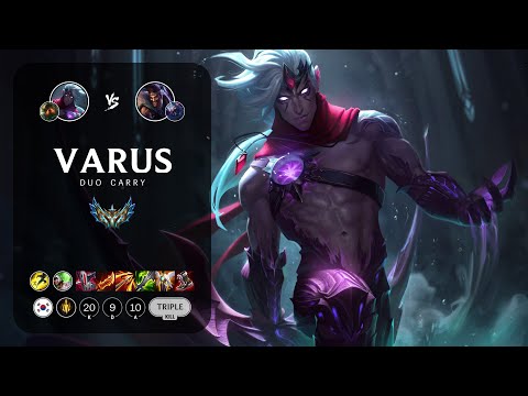 Varus ADC vs Draven - KR Challenger Patch 12.22