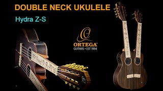 Video thumbnail for DOUBLE NECK UKULELE ORTEGA - Hydra Z-S (Demo) by Kevuân