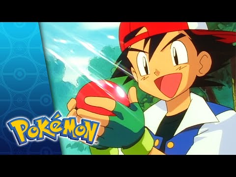 Ash Catches a Pokémon | FULL EPISODE 3 | Season 1