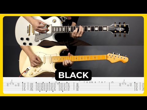 Thumbnail for Black - Pearl Jam | Tabs | Guitar Lesson | Cover | Tutorial | Solo | All Guitar Parts by Pearl Jam