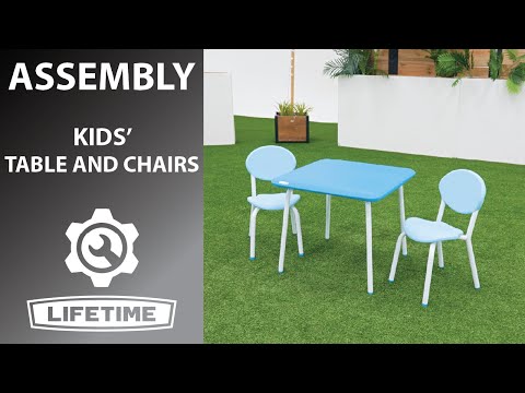 Lifetime Kid’s Table and Chairs Set