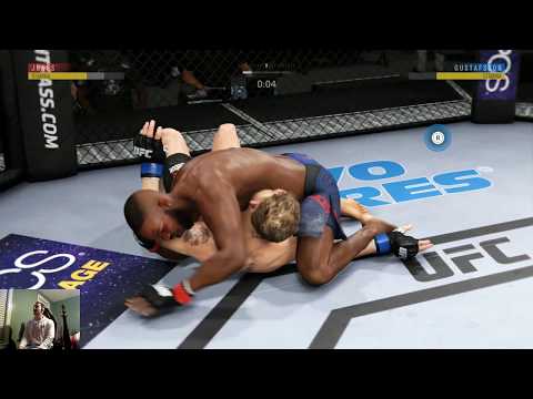 UFC 232 Jones vs Gustafsson 2 Simulation! EA Sports UFC 3