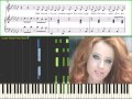 Время и стекло - Песня 404 (Ноты и Видеоурок для фортепиано) (piano tutorial ...