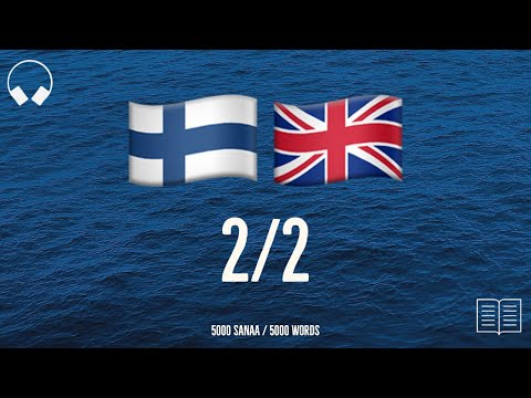 2/2. Learn 5000 useful Finnish words easily. Study Finnish language while listening to music.
