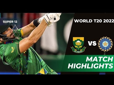 India vs South Africa Full Highlights | Icc T20 World Cup 2022 | Ind vs Sa
