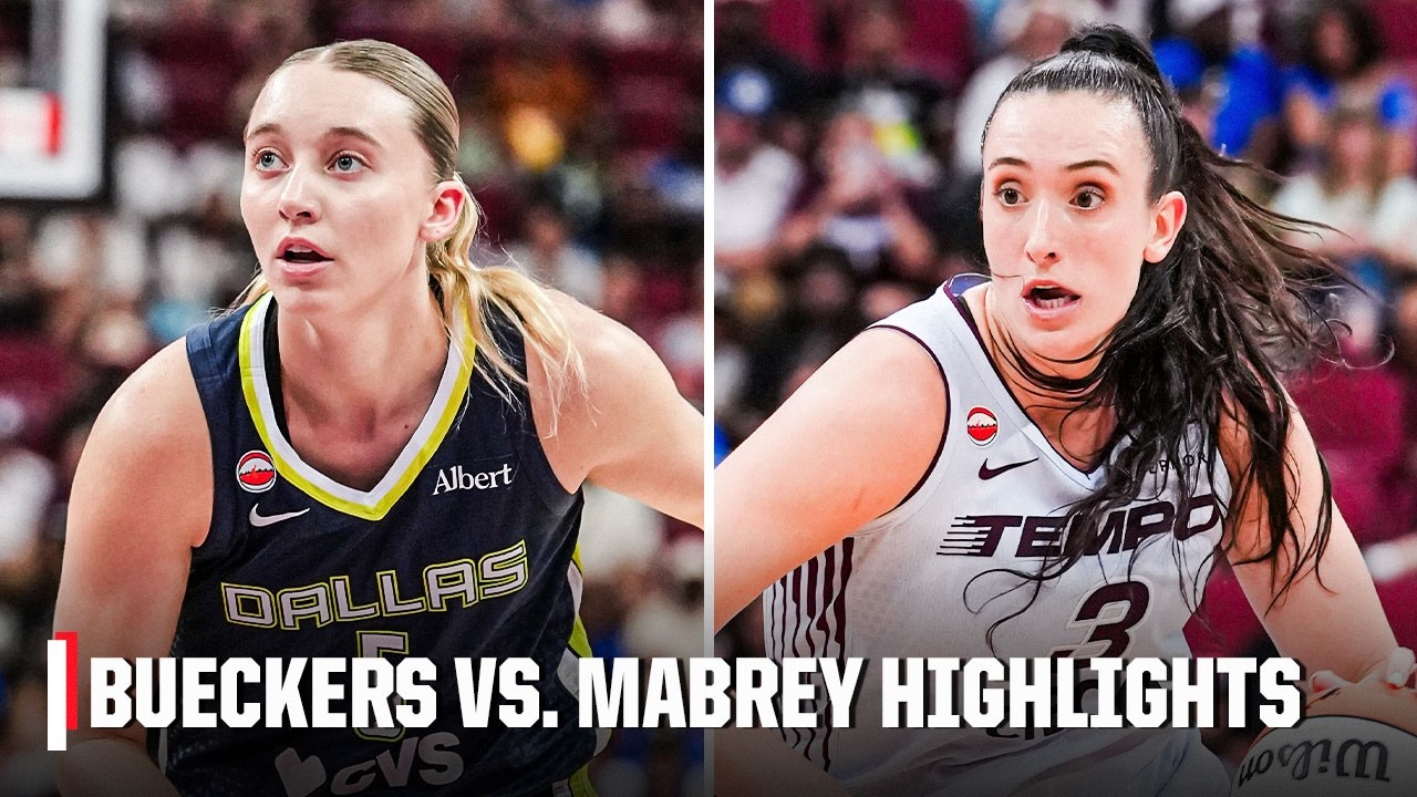 Paige Bueckers and Marina Mabrey drop 34 PTS each in back and forth duel 🔥 | WNBA on ESPN