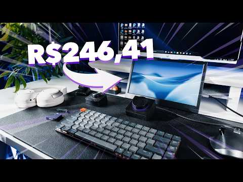 10 Produtos Baratos DEFINITIVOS pra melhorar o seu setup! Por até R$250 - Melhores do ano