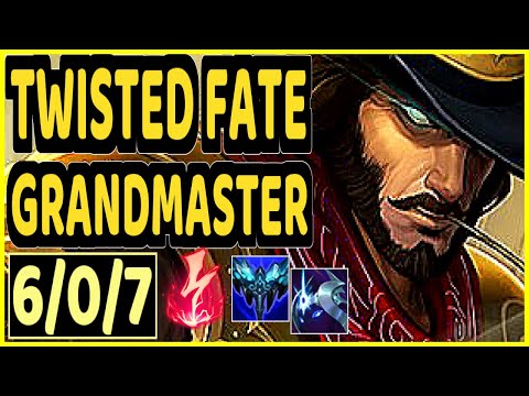 BACA (TWISTED FATE) - 6/0/7 KDA GAMEPLAY - EUW Ranked GRANDMASTER