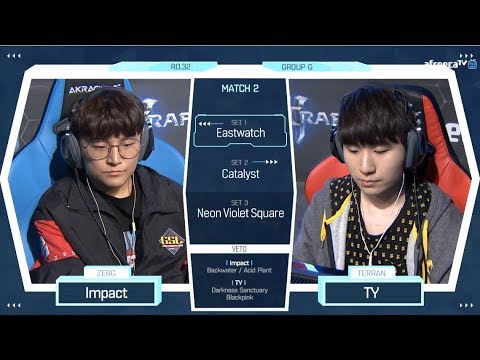 [2018 GSL Season 2] Code S Ro.32 Group G Match2 Impact vs TY