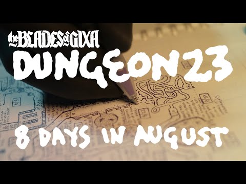 drawing a dungeon room a day, for a year: catching up on #dungeon23