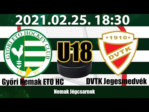 U18 214 Győri Nemak ETO HC - DVTK Jegesmedvék 20210225