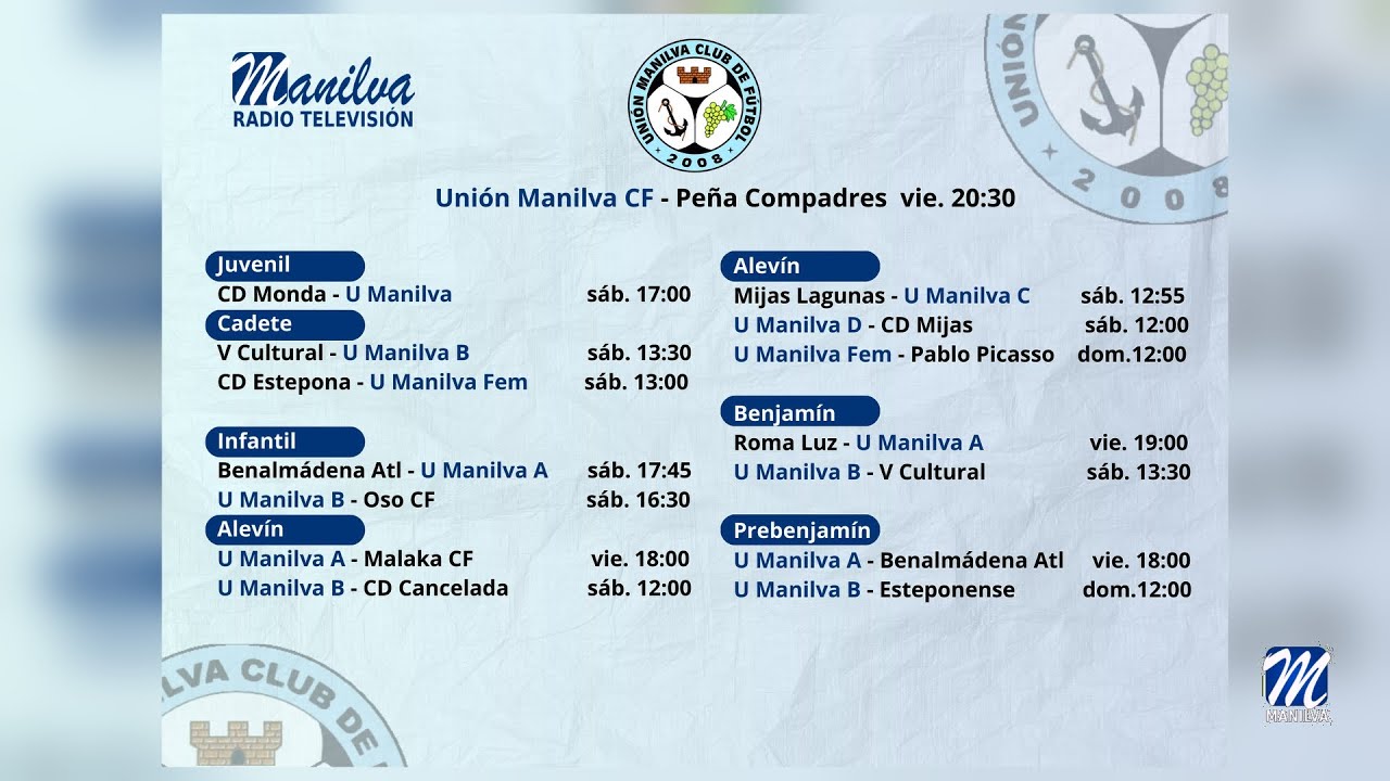 Agenda deportiva del fin de semana – 5 diciembre 2025