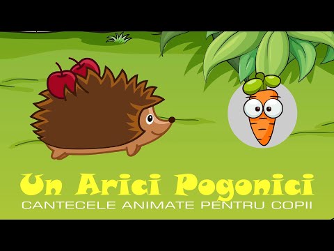 Un Arici Pogonici | Cantece pentru Copii | Desene Animate