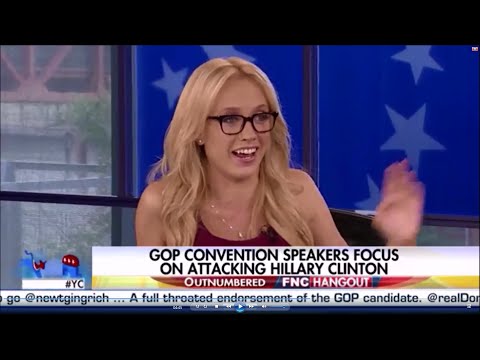 07-21-16 Kat Timpf on Outnumbered FNC Hangout - RNC Speakers Attack Hillary