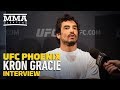 UFC Phoenix: Kron Gracie Says He Initially Wanted 'Somebody Better' Than Alex Caceres in UFC Debut