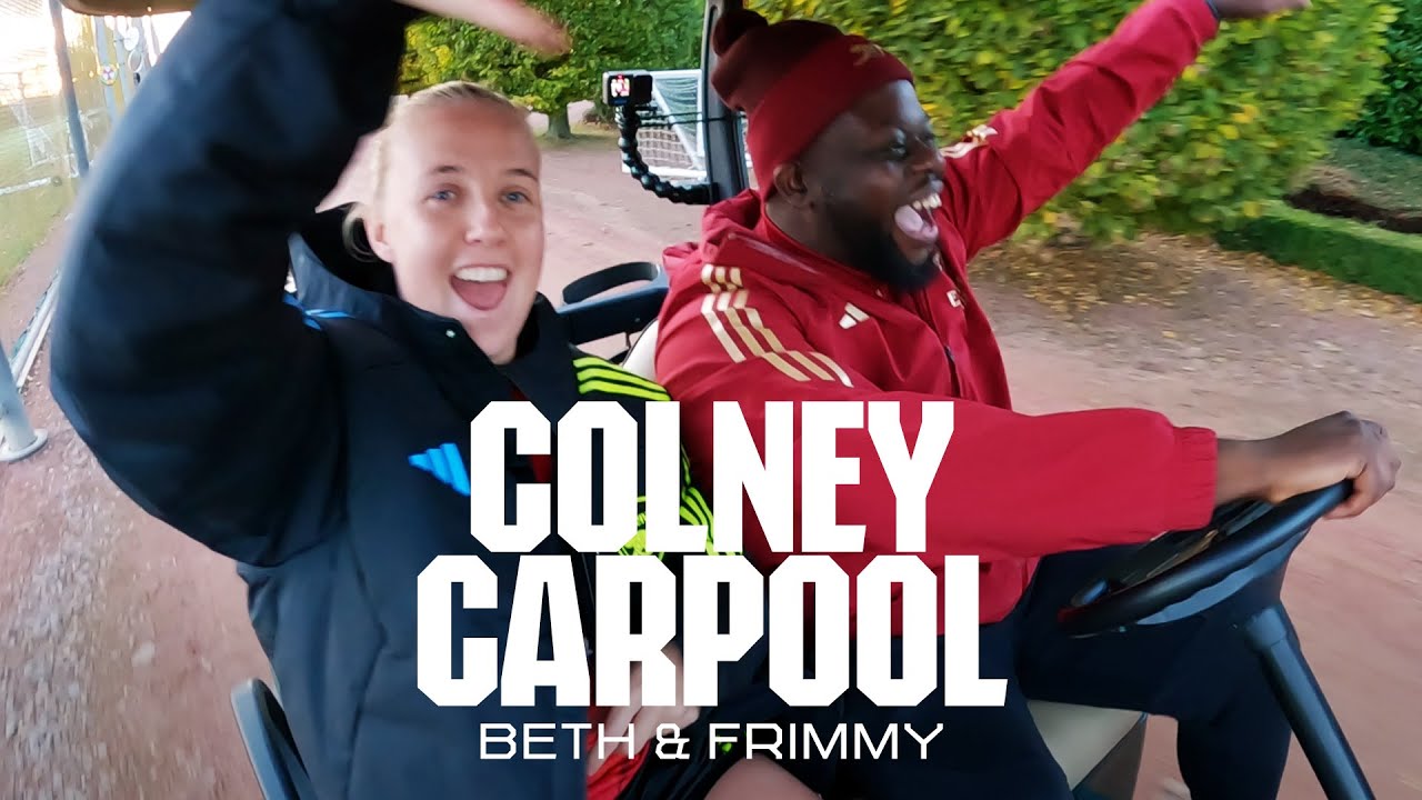 Meado's favourite dad joke?! | Beth Mead & Frimmy | Colney Carpool | Episode 20