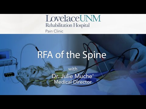 Radiofrequency Ablation (RFA) with Dr. Julie Muche'