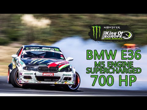 BMW E36 (E46 Facelift) Drift - Powered by M5 Engine supercharged - 700 HP