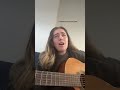 Pushing It Down And Praying By Lizzy McAlpine Cover Fyp Foryou Lizziemcalpine Acousticcover