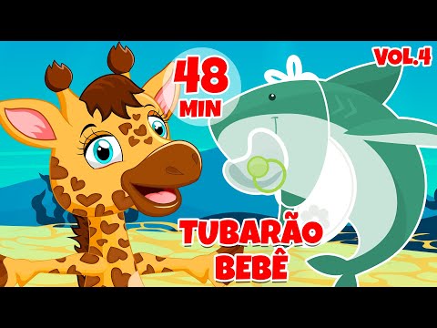 Tubarão Bebê Vol. 4 - Giramille 48 min | Desenho Animado Musical