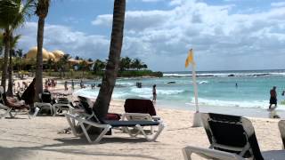 preview picture of video 'View from the beach: Barceló Maya Palace Deluxe'