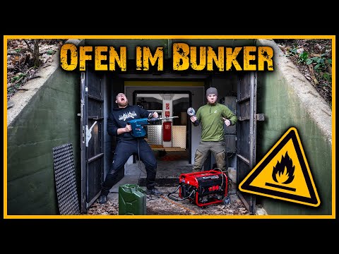 Der Prepper Bunker [S01/E08] - 🔥 Ofen wird eingebaut 🔥  - Survival Krisenvorsorge
