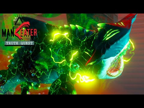 Maneater Truth Quest DLC Gameplay Deutsch #01 - Der Atom Hai