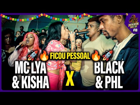 (FICOU PESSOAL!🔥🚀) MC LYA & KISHA X BLACK & PHL - GRANDE FINAL | ESTILO NORTE+AUTOTUNE |#18 🤑|