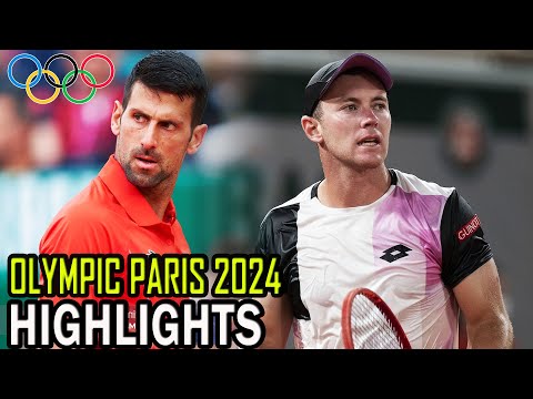 Novak Djokovic vs Dominik Koepfer R3 Olympic 2024
