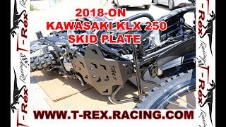Download lagu T-Rex Racing 2018-On Kawasaki KLX 250 Skid Plate mp3