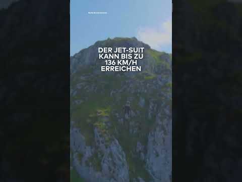 BERGRETTUNG: Fliegender Sanitäter! Mit Jet-Suit in zwei Minuten auf dem Gipfel! #shorts