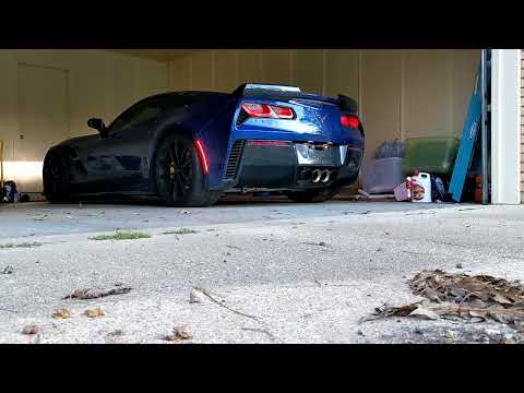 C7 LT1 Corvette Grand Sport, Kooks Headers, Kooks X-Pipe, OEM NPP Exhaust Mufflers