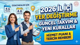 2026 MEB İl İçi Yer Değiştirme Rehberi: Başvuru Tarihleri ve Yeni Kura