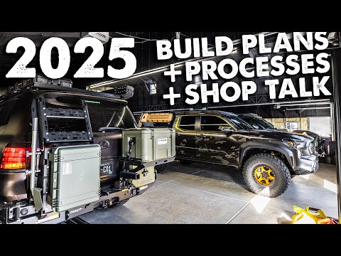 2025 Shop Talk, New Tacoma Wrap, My Build Processes, Updates, De-Overlanding The Tundra, LX570