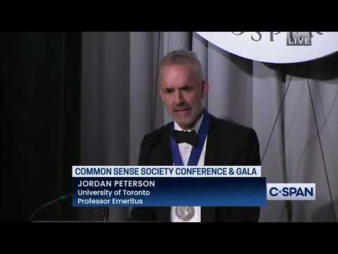 Dr. Jordan B. Peterson Accepts The Sir Roger Scruton Prize at 2022 Common Sense Gala