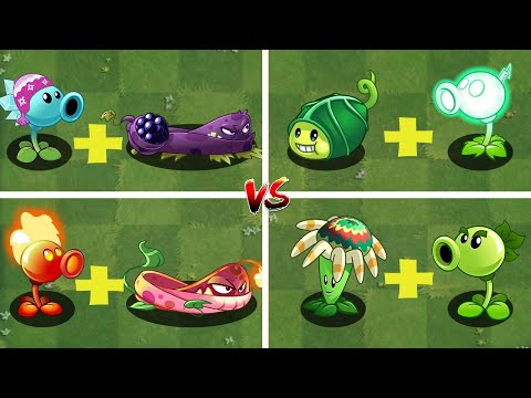Plants Vs Zombies 2 4 Pair of Plants Vs Team Zombies || PvZ 2